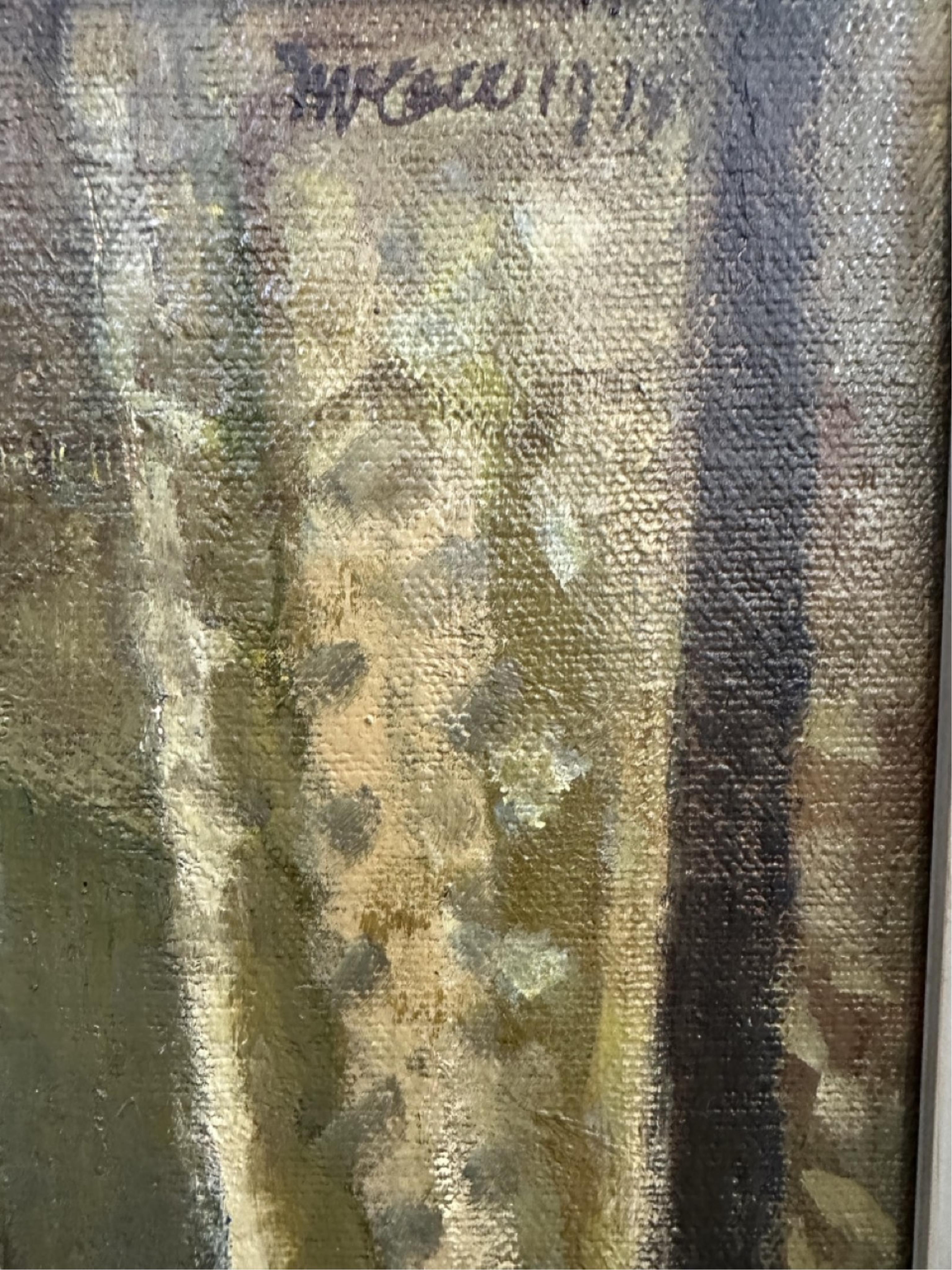 Charles James McCall, 1907-1989, 'Janet at the Window'